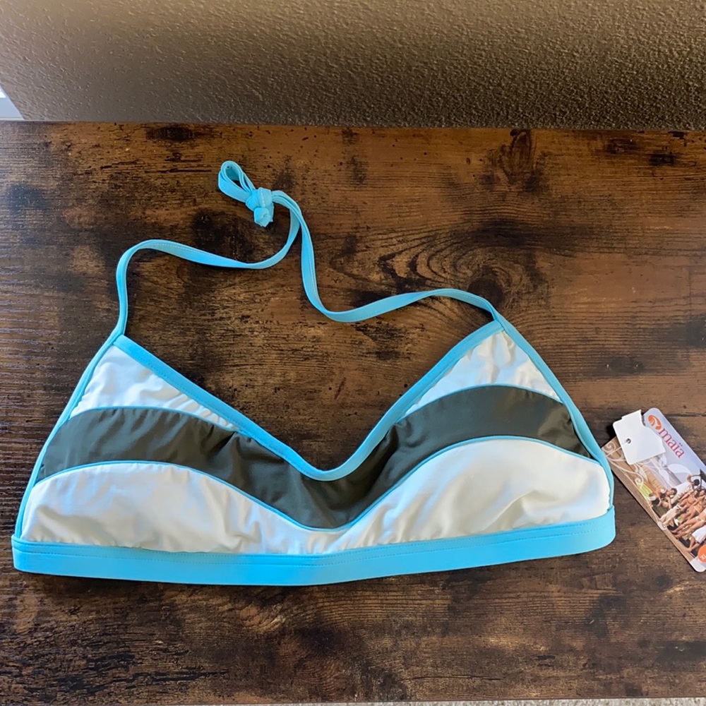 New XL Maia bikini swim top